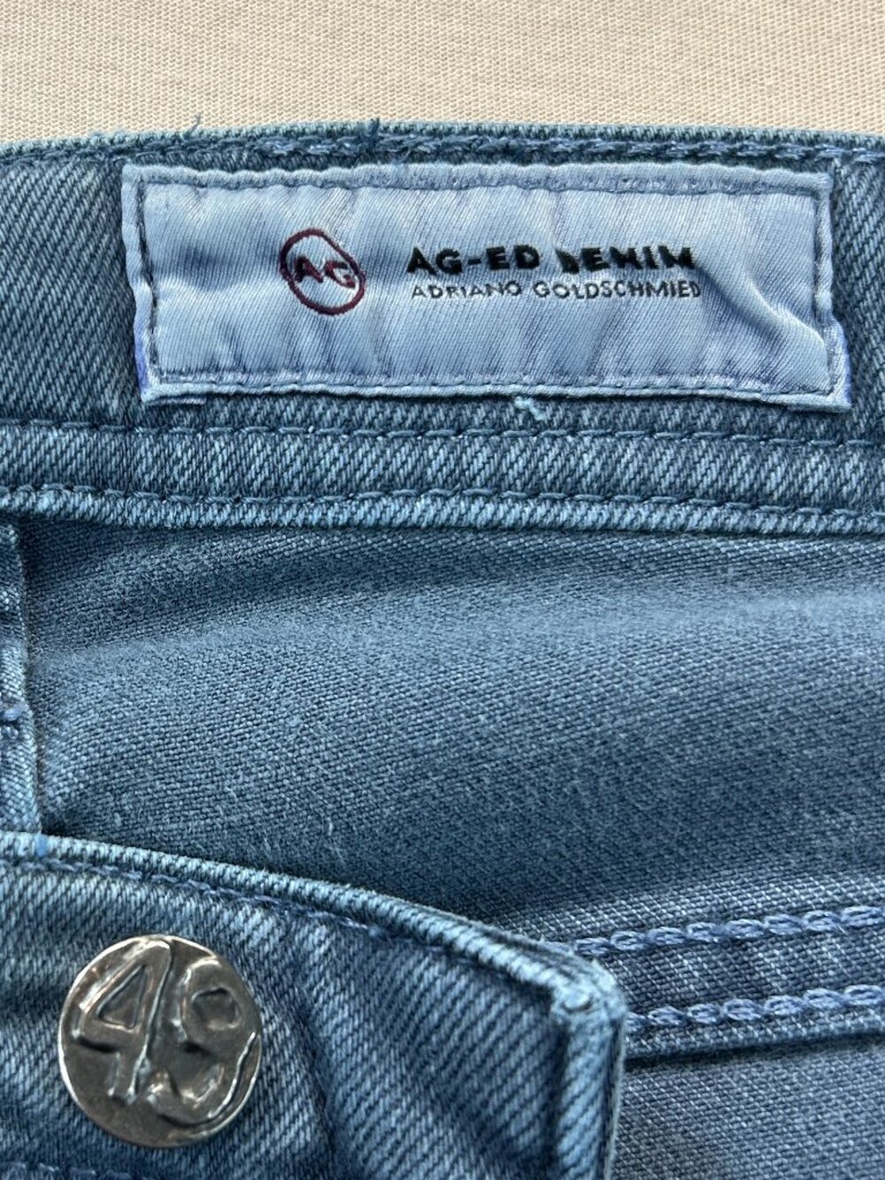 AG Adriano Goldschmied The Matchbox Slim Straight Jeans Men's Size 31 R Stretch